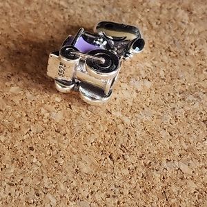Sterling silver Snoopy peanuts slider charm